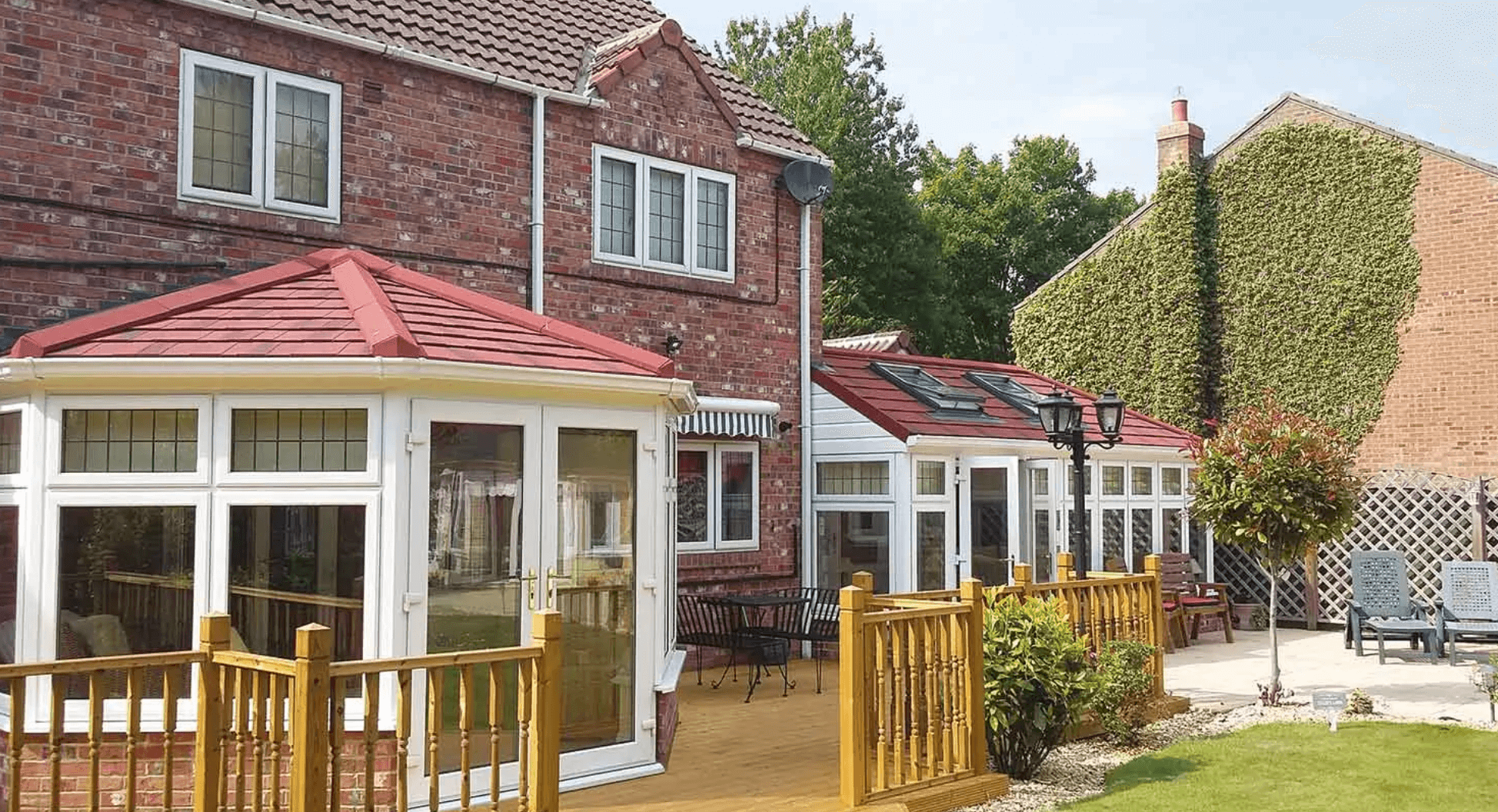 house with solidor door